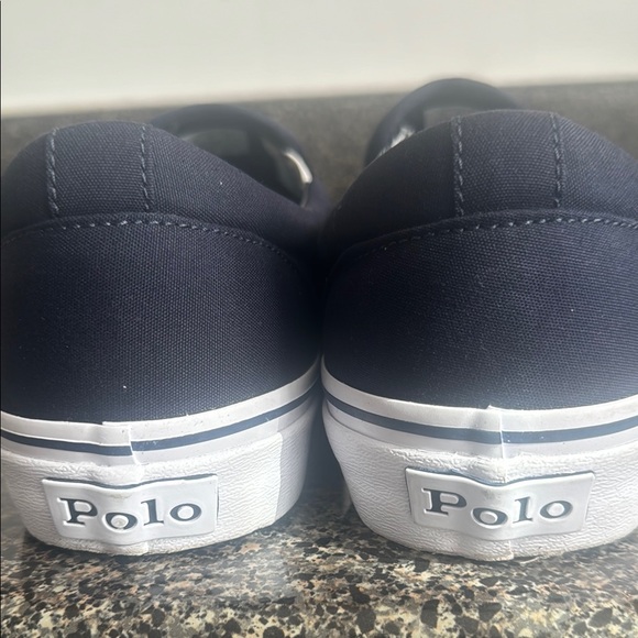 Polo Ralph Lauren Navy Slip-On Sneakers - Picture 5 of 10